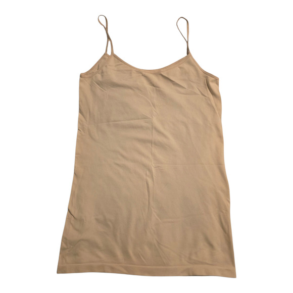 Ingrid & Isabel Seamless Support Maternity Tank Top Tan S/M - Picture 1 of 3